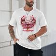 Boys Valentine Baseball Lifestyle Home Plate Ice-Cream Drip Unisex T-Shirt