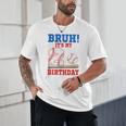 Bruh It's My 2nd Birthday Boy Baseball Themed Party Unisex T-Shirt Bruh It's My 2nd Birthday Boy Baseball Themed Party Unisex T-Shirt
