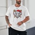 Christmas Baseball Santa Hat For Baseball Players Fans Unisex T-Shirt Christmas Baseball Santa Hat For Baseball Players Fans Unisex T-Shirt