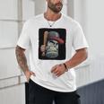 Cool Dollar Bill Guy With Cap And Baseball Costume Premium Tri-Blend Unisex T-Shirt
