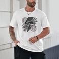 Game Day Baseball Retro Checkered Baseball Unisex T-Shirt