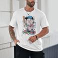 Melting Slime Sprinkle Baseball Mascot With Bat Unisex T-Shirt Melting Slime Sprinkle Baseball Mascot With Bat Unisex T-Shirt
