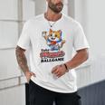 Take Meowt To The Ball Game Tee Slugger Cat Baseball Unisex T-Shirt Take Meowt To The Ball Game Tee Slugger Cat Baseball Unisex T-Shirt