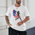 Puerto Rico Baseball Flag Player Boricua Heritage Sports Unisex T-Shirt Puerto Rico Baseball Flag Player Boricua Heritage Sports Unisex T-Shirt