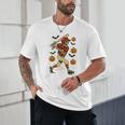 Skeleton Halloween Baseball Boys Men Kids Toddler Unisex T-Shirt Skeleton Halloween Baseball Boys Men Kids Toddler Unisex T-Shirt