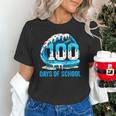 100 Days Of School Baseball Drip Ice Cream Kid Boy 100th Day Unisex T-Shirt