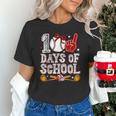 100 Days Of School Cute Bow Baseball Boy Girl Teacher Unisex T-Shirt