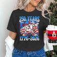 250 Years 1776 2026 250th Baseball American Flag 4th Of July Unisex T-Shirt