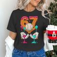 6 7 Ice Cream Drip Baseball Number 67 Player Boy Girl Kids Unisex T-Shirt