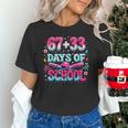 67 33 Days Of School Baseball Drip 100th Day Of School Boys Unisex T-Shirt 67 33 Days Of School Baseball Drip 100th Day Of School Boys Unisex T-Shirt
