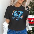 67 Six Seven Italian Brainrot Kid Baseball 67 Meme Christmas Unisex T-Shirt 67 Six Seven Italian Brainrot Kid Baseball 67 Meme Christmas Unisex T-Shirt