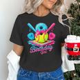 8th Birthday Baseball Ice Cream Drip 8 Years Old Girls B-Day Unisex T-Shirt 8th Birthday Baseball Ice Cream Drip 8 Years Old Girls B-Day Unisex T-Shirt