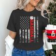American Flag Baseball Team Baseball Player Baseball Unisex T-Shirt