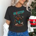 Backstop Catcher Baseball Graphic Unisex T-Shirt Backstop Catcher Baseball Graphic Unisex T-Shirt
