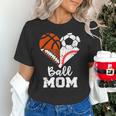 Ball Mom Heart Soccer Basketball Baseball Football Mom Unisex T-Shirt Ball Mom Heart Soccer Basketball Baseball Football Mom Unisex T-Shirt