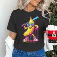 Banana With Baseball Bat Street Baseball Drip Unisex T-Shirt