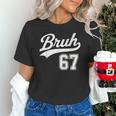 Baseball 6 7 Bruh Number 67 Six Seven Meme Boys Kids Unisex T-Shirt Baseball 6 7 Bruh Number 67 Six Seven Meme Boys Kids Unisex T-Shirt