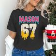 Baseball 6 7 Ice Cream Drip Number 67 Six Seven Meme Unisex T-Shirt Baseball 6 7 Ice Cream Drip Number 67 Six Seven Meme Unisex T-Shirt