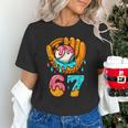 Baseball 67 Ice Cream Drip 67 Six Seven Meme 67th Birthday Unisex T-Shirt Baseball 67 Ice Cream Drip 67 Six Seven Meme 67th Birthday Unisex T-Shirt