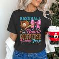 Baseball Or Bows Godfather Loves You Gender Reveal Unisex T-Shirt Baseball Or Bows Godfather Loves You Gender Reveal Unisex T-Shirt