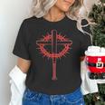 Baseball Cross Bats Pitcher Jesus Faith Unisex T-Shirt Baseball Cross Bats Pitcher Jesus Faith Unisex T-Shirt