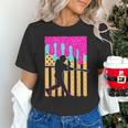Baseball Drip Bat Boys Ice Cream American Flag 4th Of July Unisex T-Shirt Baseball Drip Bat Boys Ice Cream American Flag 4th Of July Unisex T-Shirt