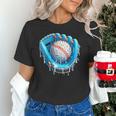 Baseball Drip Ice Cream Glove With Sprinkles Ball Boys Youth Unisex T-Shirt Baseball Drip Ice Cream Glove With Sprinkles Ball Boys Youth Unisex T-Shirt