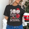 Baseball Happy 100 Days Of School Boy Girl Kid Teacher Unisex T-Shirt