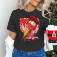 Baseball Heart Valentine Baseball Ice Cream Drip Boys Girls Unisex T-Shirt Baseball Heart Valentine Baseball Ice Cream Drip Boys Girls Unisex T-Shirt