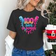 Baseball Ice Cream Drip 100 Days Of School Boys Girls 100th Unisex T-Shirt
