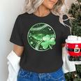 Baseball Irish Shamrock Lucky Clover St Patricks Day Boys Unisex T-Shirt