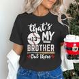 Baseball Jersey Number 13 That's My Brother Out There Unisex T-Shirt Baseball Jersey Number 13 That's My Brother Out There Unisex T-Shirt
