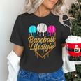 Baseball Lifestyle Baseball Drip Icecream Unisex T-Shirt Baseball Lifestyle Baseball Drip Icecream Unisex T-Shirt