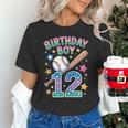 Birthday Boy 12th Birthday Baseball Unisex T-Shirt Birthday Boy 12th Birthday Baseball Unisex T-Shirt