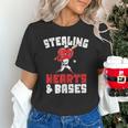 Boys Baseball Valentines Shirt Sterling Hearts Baseball Unisex T-Shirt