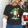 Boys St Patricks Day Kids Baseball Player Ice Cream Drip Unisex T-Shirt Boys St Patricks Day Kids Baseball Player Ice Cream Drip Unisex T-Shirt