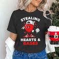 Boys Valentines Baseball Drip Icecream Stealing Hearts Kids Unisex T-Shirt Boys Valentines Baseball Drip Icecream Stealing Hearts Kids Unisex T-Shirt