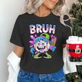 Bruh Baseball Drip Boys Youth Ice Cream Dripping Baseball Unisex T-Shirt