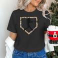 Camo Home Plate Camouflage Baseball Batter Youth Boys Unisex T-Shirt
