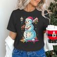 Christmas Baseball Snowman Drip For Boys Men Girls Women Unisex T-Shirt Christmas Baseball Snowman Drip For Boys Men Girls Women Unisex T-Shirt