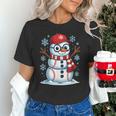 Christmas Baseball Snowman Xmas Pajamas Women Men Boys Unisex T-Shirt Christmas Baseball Snowman Xmas Pajamas Women Men Boys Unisex T-Shirt