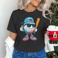 Cool Ice Cream Drip Baseball Drip For Boys Sports Kids Unisex T-Shirt