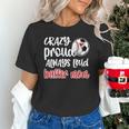 Crazy Proud Soccer Baseball Player Mom Ball Mother Unisex T-Shirt Crazy Proud Soccer Baseball Player Mom Ball Mother Unisex T-Shirt