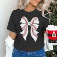 Cute Baseball Coquette Bow For Women Girls Baseball Mama Mom Unisex T-Shirt Cute Baseball Coquette Bow For Women Girls Baseball Mama Mom Unisex T-Shirt