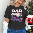 Dad Rookie Of Year 1st Birthday Baseball Theme Matching Unisex T-Shirt