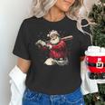 Dominican Santa Christmas Beisbol Baseball Dominicano Unisex T-Shirt