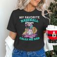 My Favorite Baseball Player Calls Me Dad Ice Cream Drip Unisex T-Shirt My Favorite Baseball Player Calls Me Dad Ice Cream Drip Unisex T-Shirt