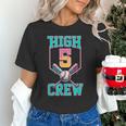 Hi 5 Birthday Party Decorations For Boy Baseball Drip 5th Unisex T-Shirt