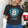 Ice Cream Baseball Glove 8th Birthday Edition Unisex T-Shirt