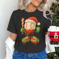 Ice Cream Drip Baseball Christmas Baseball Drip Candy Cane Unisex T-Shirt Ice Cream Drip Baseball Christmas Baseball Drip Candy Cane Unisex T-Shirt